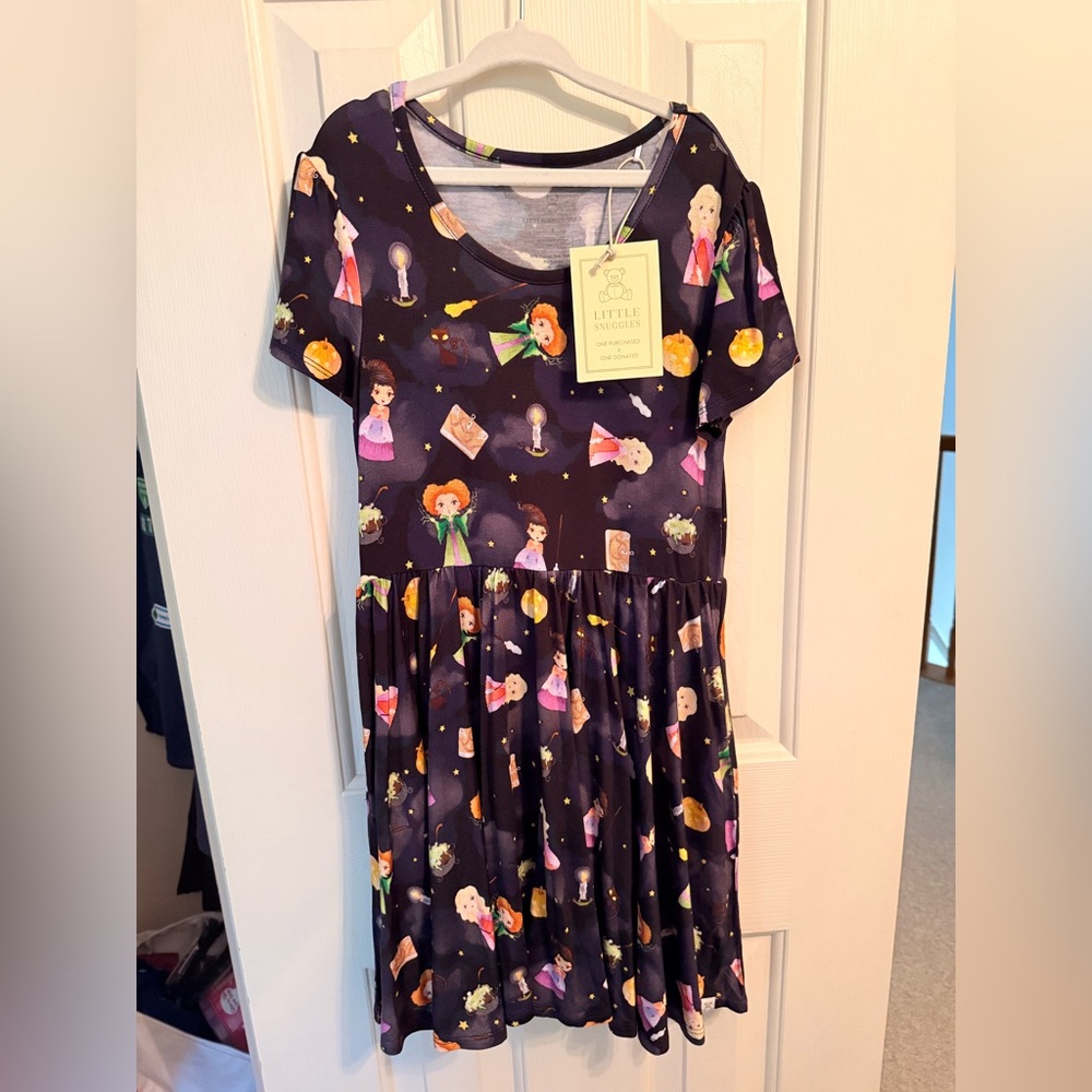 Little Snuggles Hocus Pocus Dress Size 8